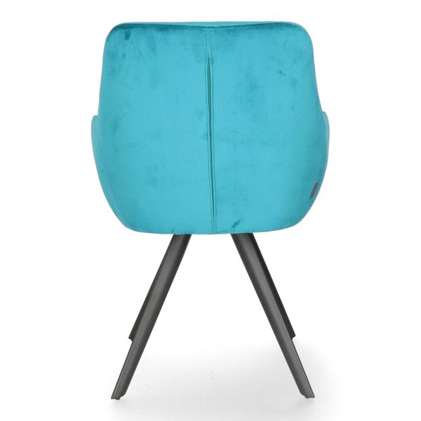 DL PICASSO Türkiz design, elegáns Kárpitos beltéri szék