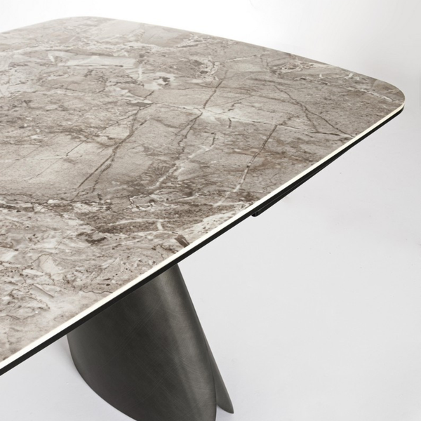 BT CENILLE  Grey elegant Polyrattan outdoor sofa