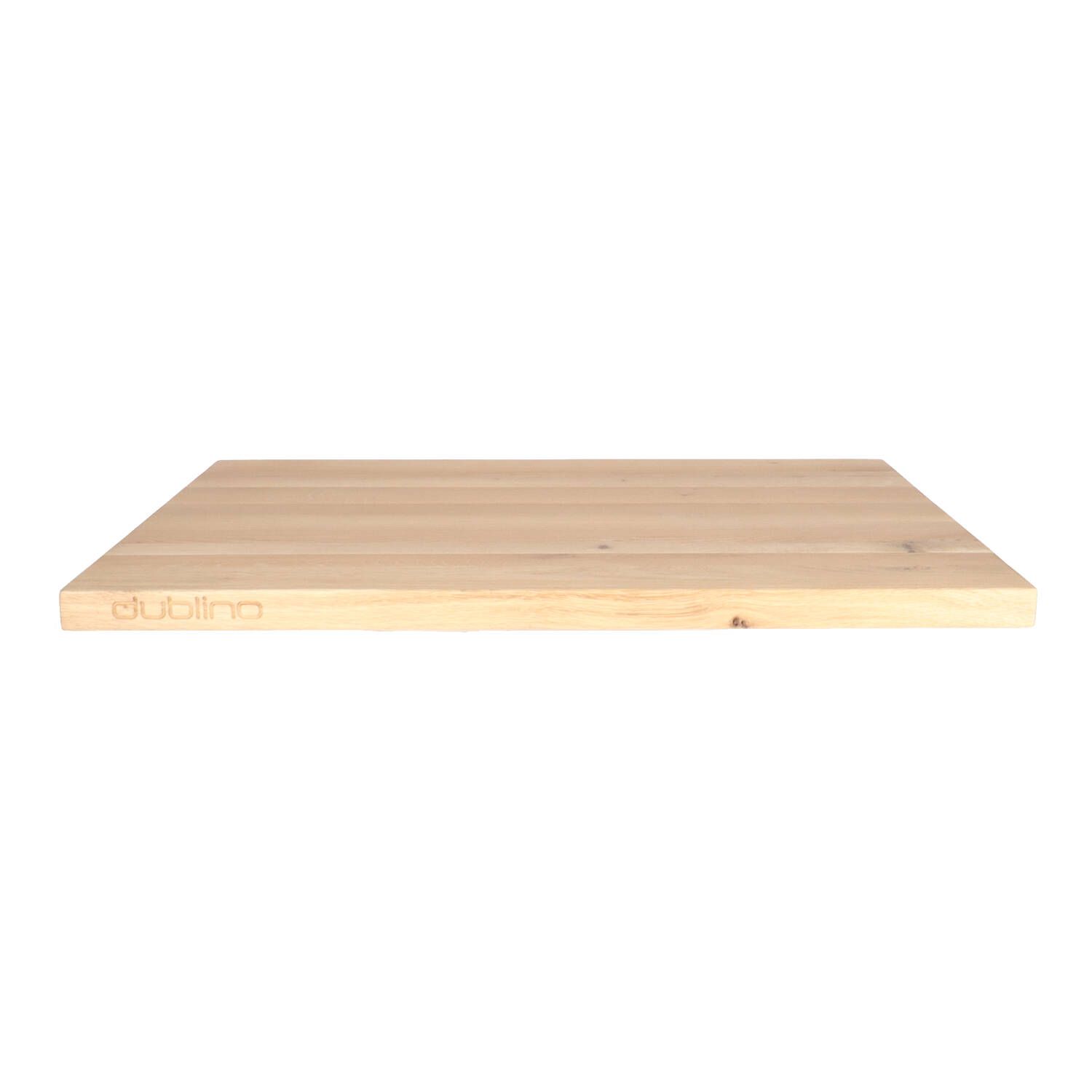 RC NATUR OAK 80x80 Barna skandináv Tömörfa beltéri asztallap