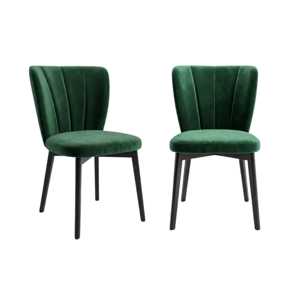 DL CHARLOTTE / DL TAMY 6db  Zöld elegáns Beltéri étkezőgarnitúra