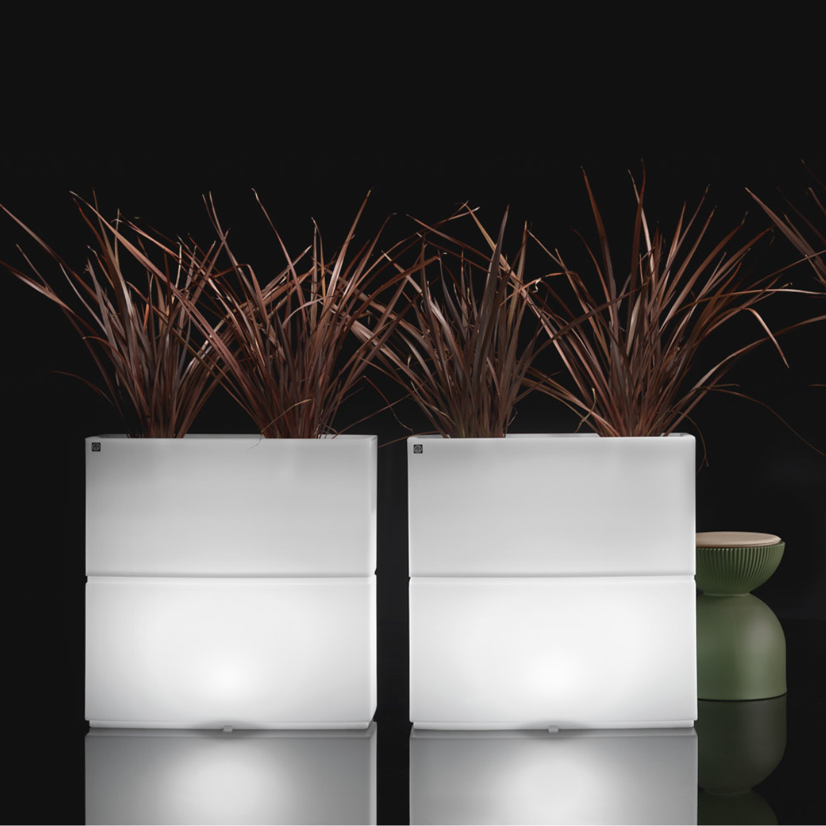 LX DANNA FLOWER BOX  Fehér design Virágtartó és kaspó