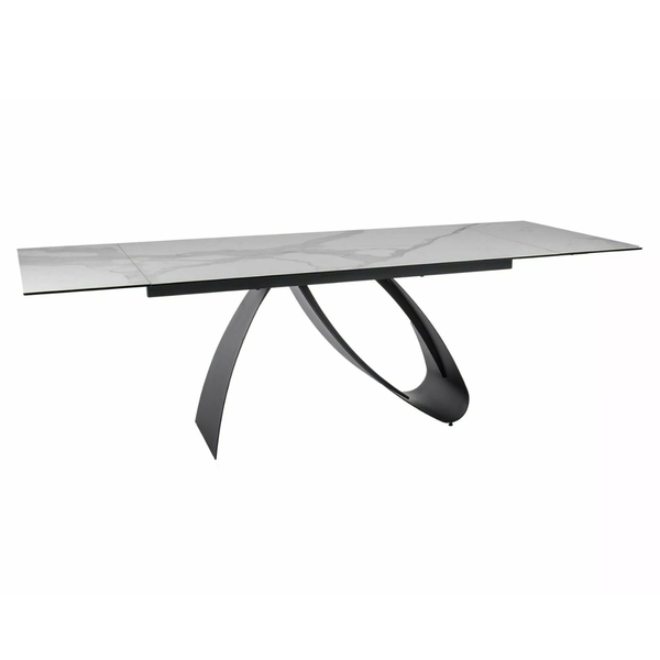 SI DIONA 160-240 Fehér design Bővíthető étkezőasztal