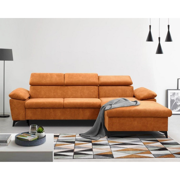 ET COLVEX Több színben design Sarokgarnitúra