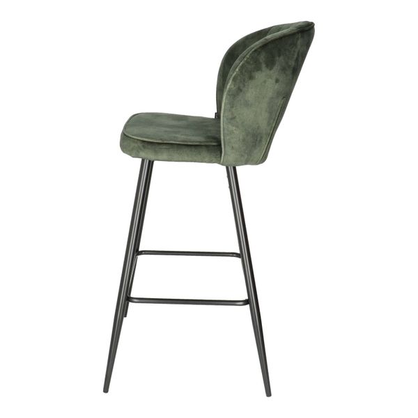 DL MYRA BS  Zöld elegáns Kárpitos beltéri bárszék