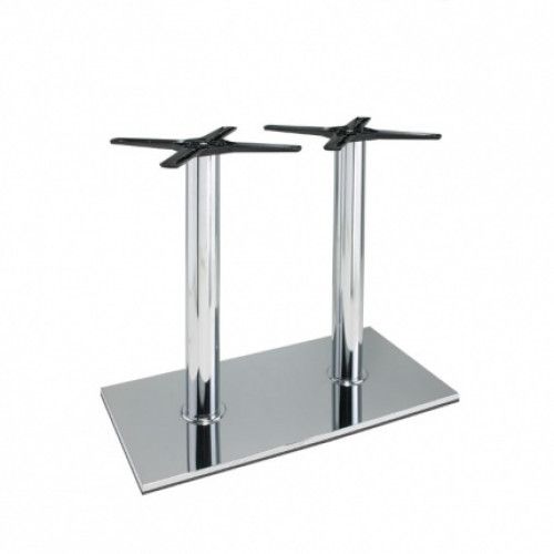 PA 405 CR Silver modern Table base