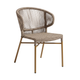 DL PLUTO P Brown classic Polyrattan outdoor chair