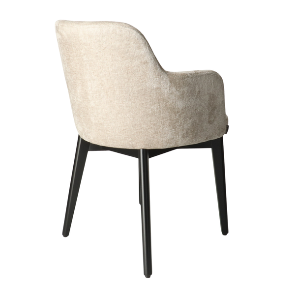 T JANEIRO ARM HARMONY  Bézs elegáns Kárpitos beltéri szék