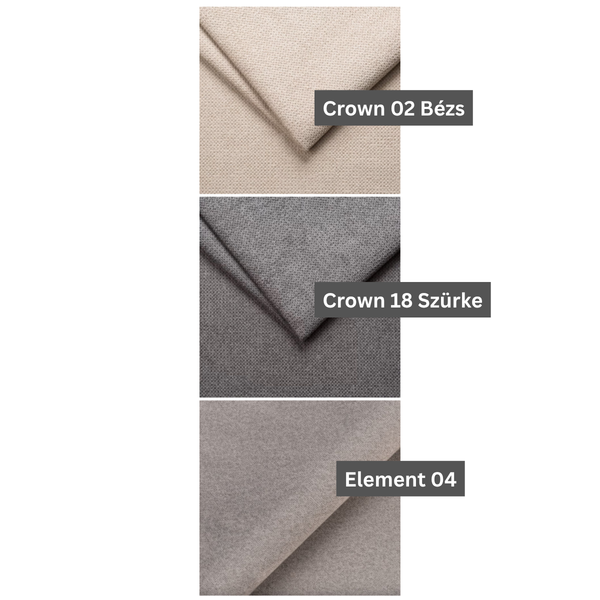 ET NELLI Több színben modern Sarokgarnitúra