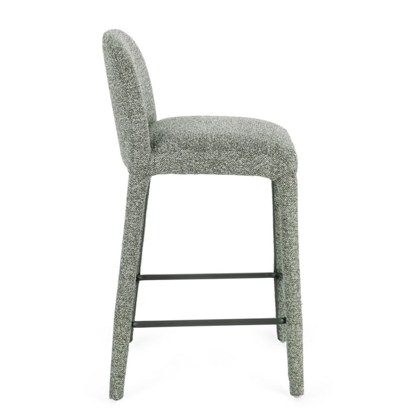 BT ANKARA Zöld design Kárpitos beltéri bárszék