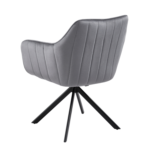 DL ZALIA  Szürke design Kárpitos beltéri szék