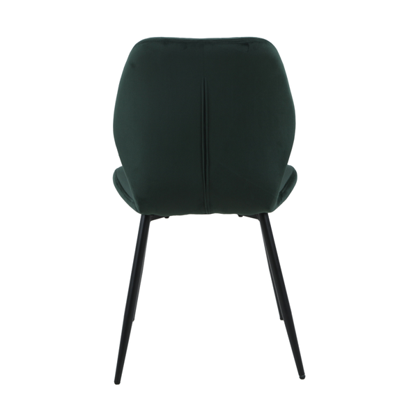 ET JULIE Fekete design Kárpitos beltéri szék