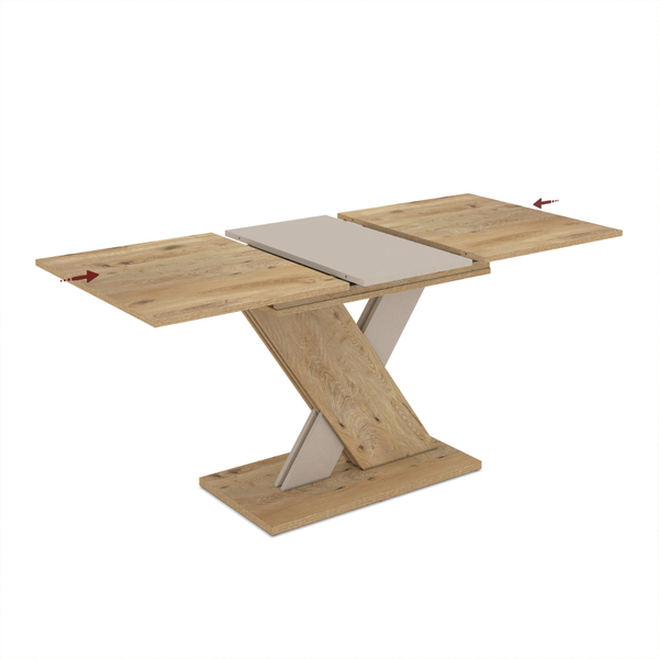 ET ANA Fa design Beltéri komplett asztal