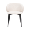 DL POLAR P PEARL Fehér design Kárpitos beltéri szék