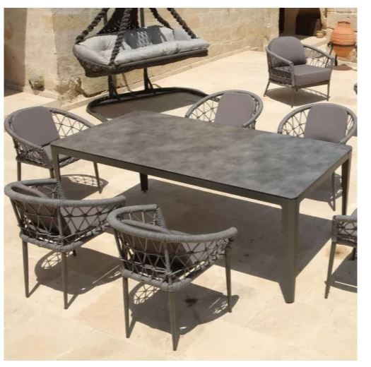 GR LISABON SET Szürke design Kültéri szett