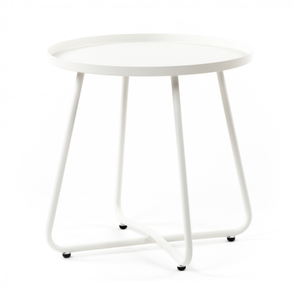 DL PITI Fehér design Dohányzóasztal