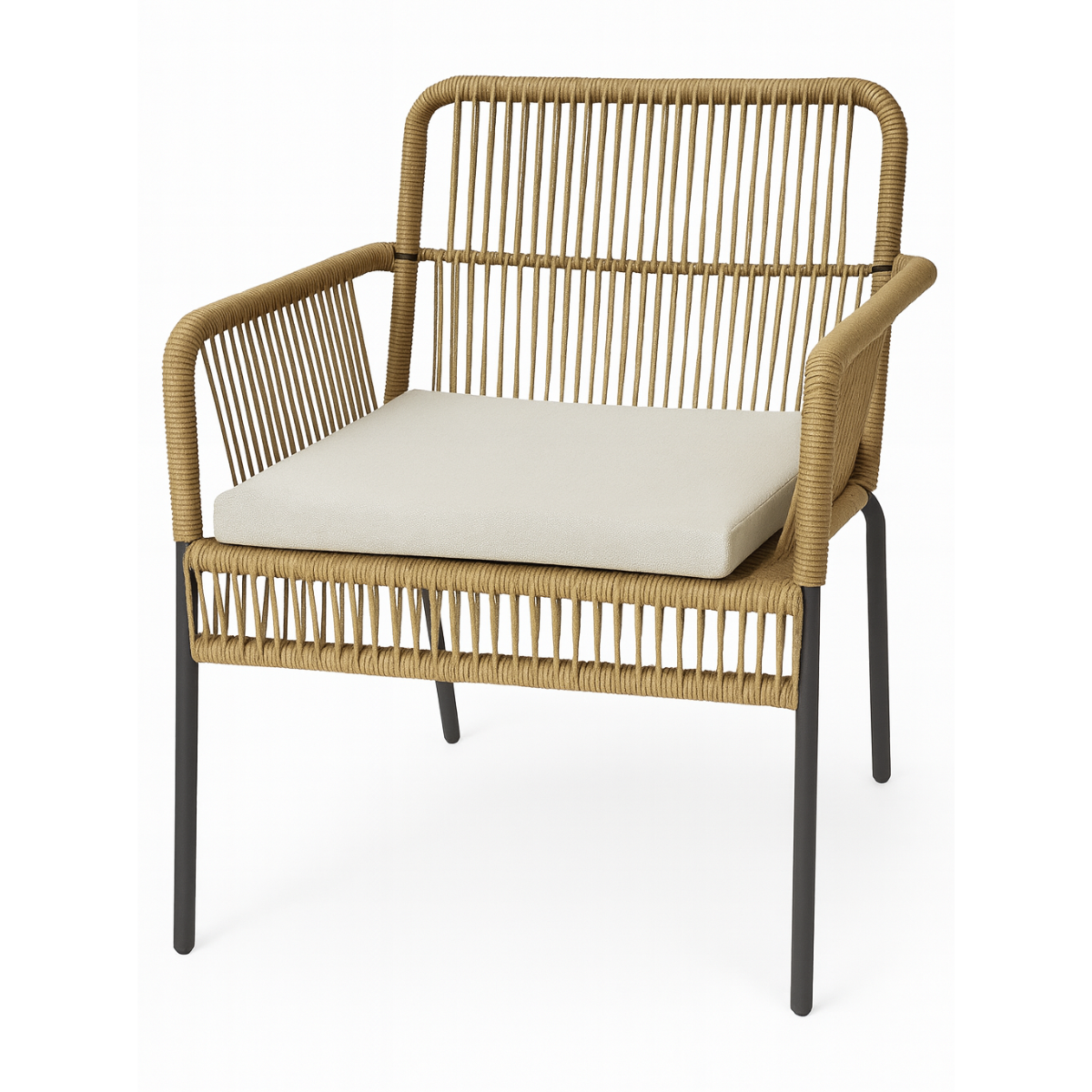 KH SAMANTA Utolsó 2db Bemutatódarab  Barna design Rattan kültéri fotel