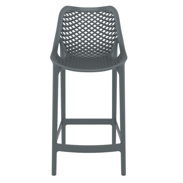 ST AIR 65 Fekete design Műanyag kültéri bárszék