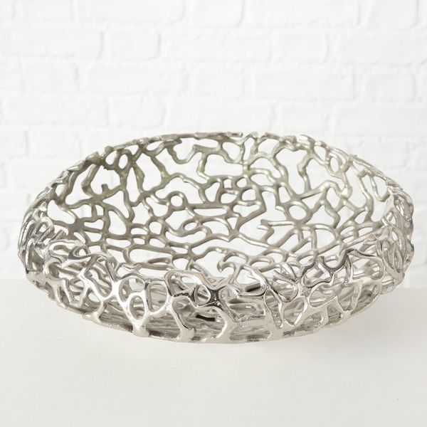 B FRIDA BOWL SET utolsó 1db  Ezüst design Asztali dekoráció