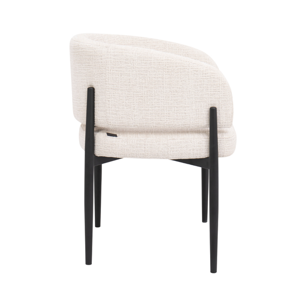 DL SAMBA P PEARL Bézs design Kárpitos beltéri szék
