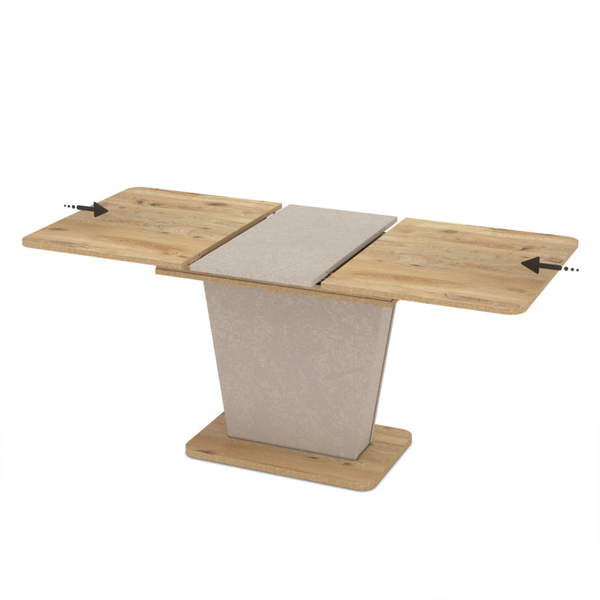 ET LIA Fa design Beltéri komplett asztal