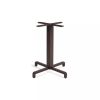 NARDI BASE FIORE Brown minimalist Plastic outdoor bar stool