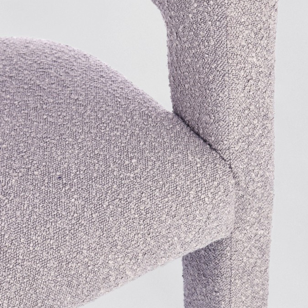 BT MIRABELLA  Szürke design Kárpitos beltéri szék