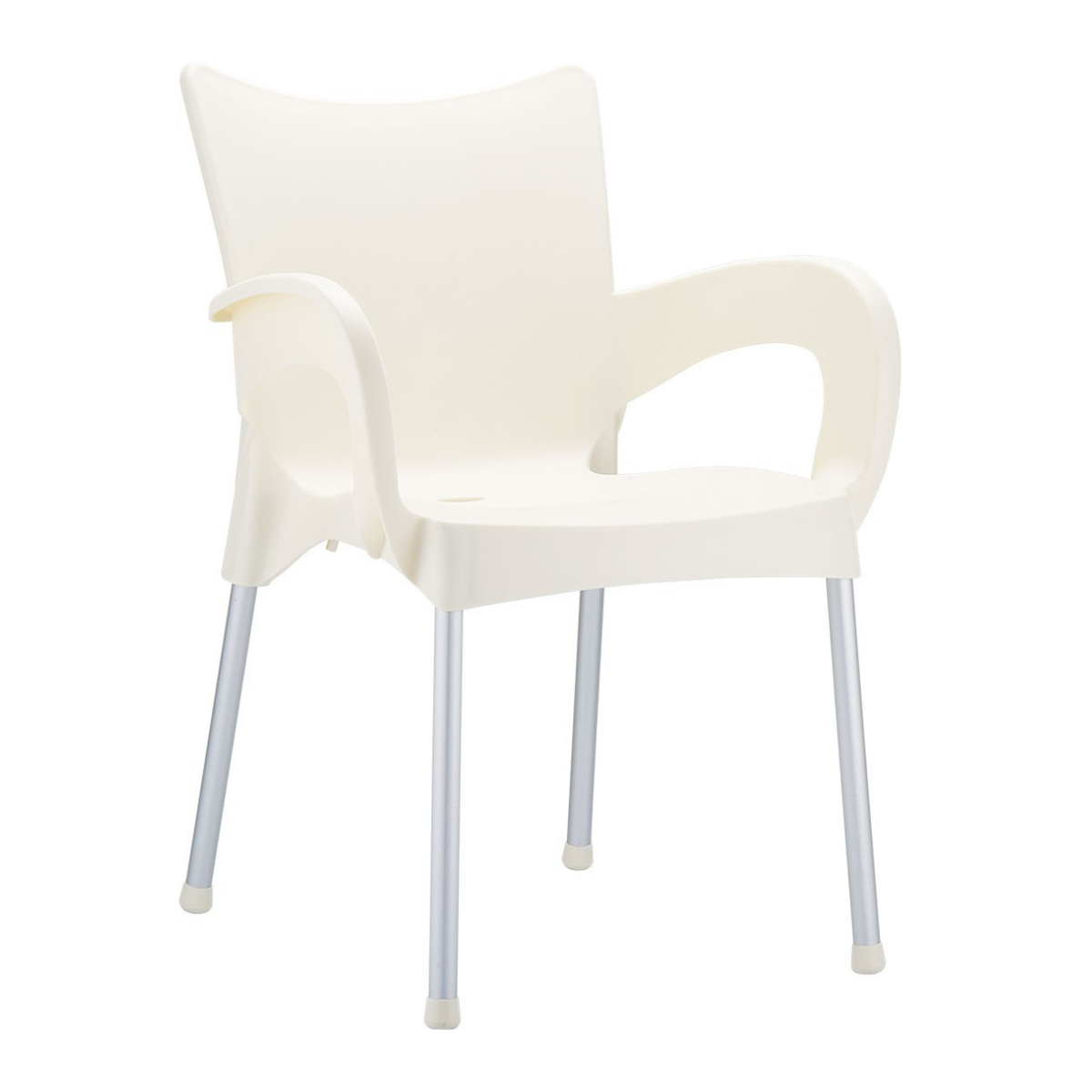 ST ROMEO Bézs design Műanyag kültéri szék