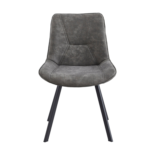 ET MIKE Szürke design Kárpitos beltéri szék