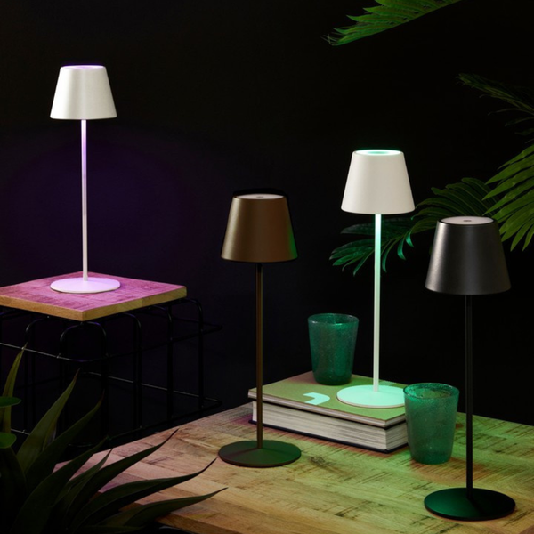 BT ANETTE MULTICOLOR  Fehér modern Beltéri asztali lámpa