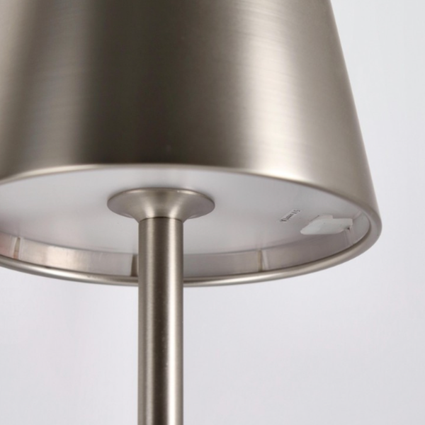 BT ANETTE Ezüst modern Beltéri asztali lámpa