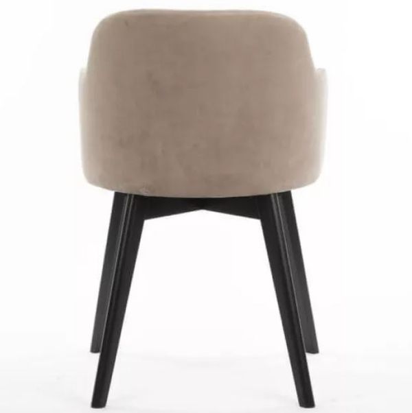 T NIKOL Beige elegant Upholstered indoor chair