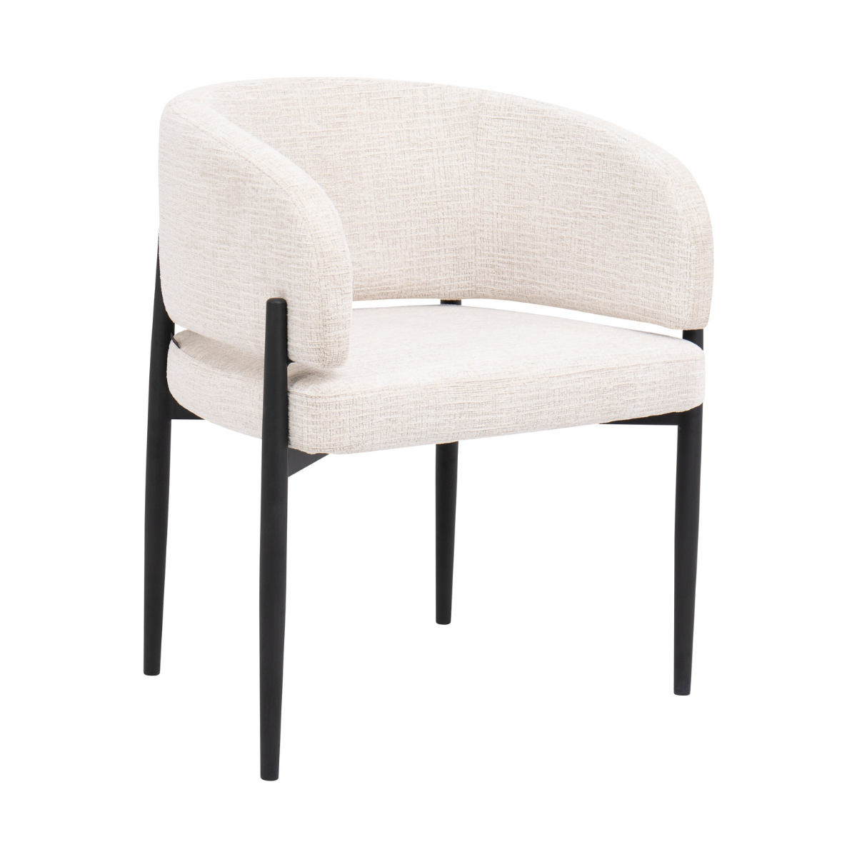 DL SAMBA P PEARL Bézs design Kárpitos beltéri szék