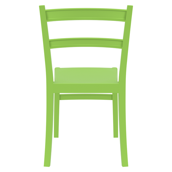 ST TIFFANY Zöld design Műanyag kültéri szék