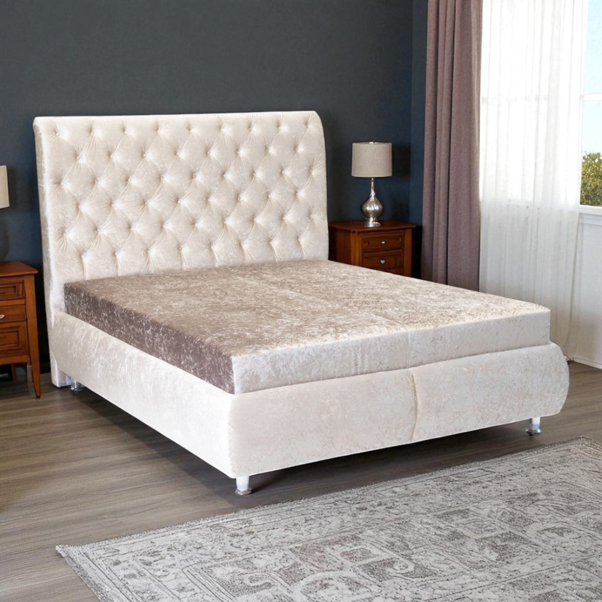 TD MADRID 140X200 Több színben elegáns Kárpitos ágy