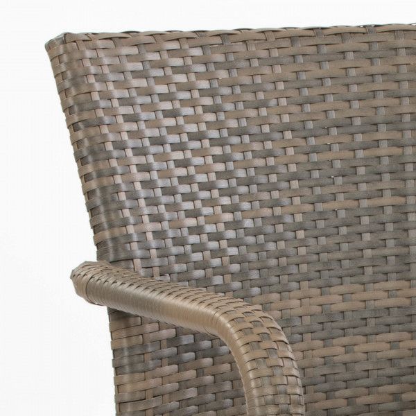 DL BUDDHA RUSTIC Barna klasszikus Polirattan kültéri szék