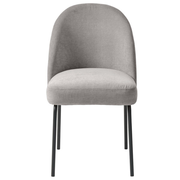 UQ PRESTON Szürke design, elegáns Kárpitos beltéri szék