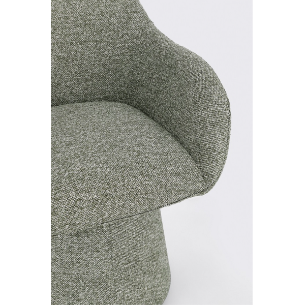 BT ANKARA Zöld design Kárpitos beltéri fotel