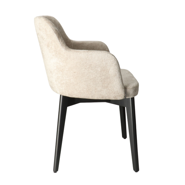 T JANEIRO ARM HARMONY  Bézs elegáns Kárpitos beltéri szék