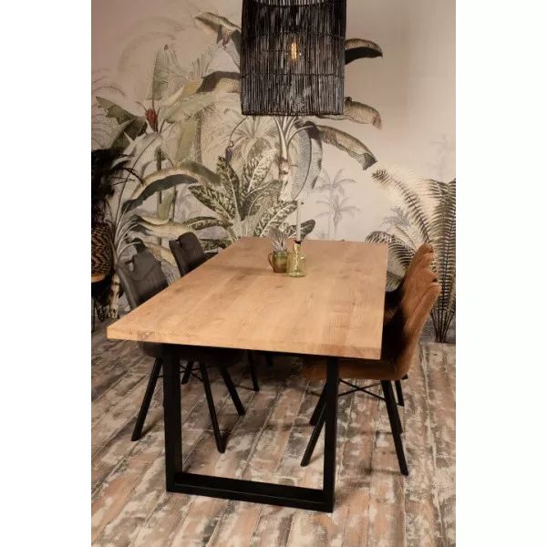 HS U MODEL Black minimalist Normal height