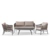 GR MONACO Taupe design Kültéri lounge szett