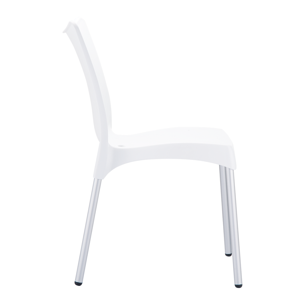 ST JULIETTE Fehér design Műanyag kültéri szék