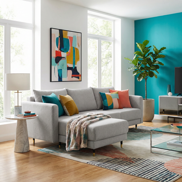 ET NELLI Több színben modern Sarokgarnitúra