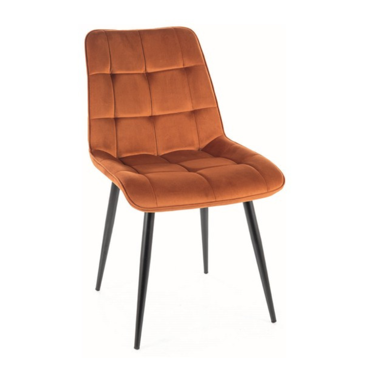 SI MILAN Bronze elegant Upholstered indoor chair