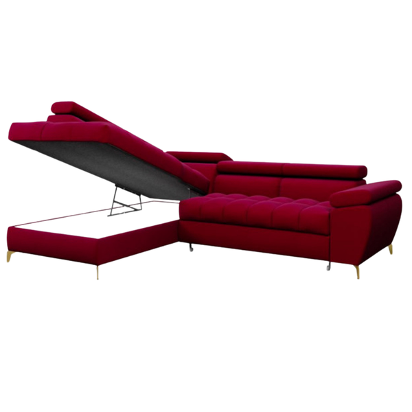 ET VELMIRA  Több színben design Sarokgarnitúra