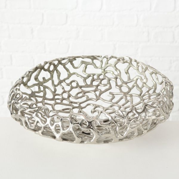 B FRIDA BOWL SET utolsó 1db  Ezüst design Asztali dekoráció