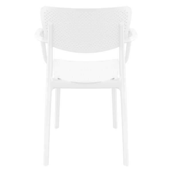 ST LOFT Fehér design Műanyag kültéri szék