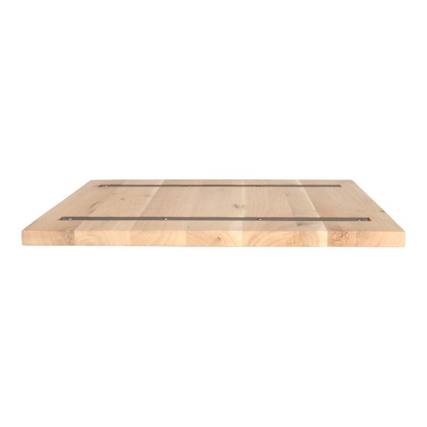 RC NATUR OAK 80x80 Barna skandináv Tömörfa beltéri asztallap