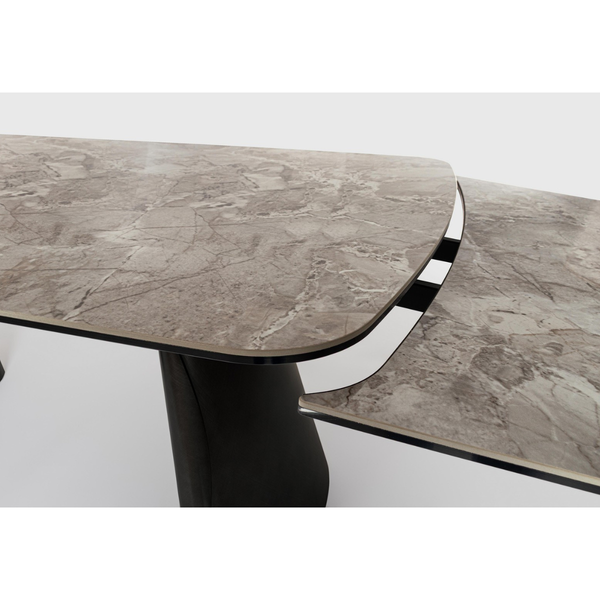 BT CENILLE  Grey elegant Polyrattan outdoor sofa