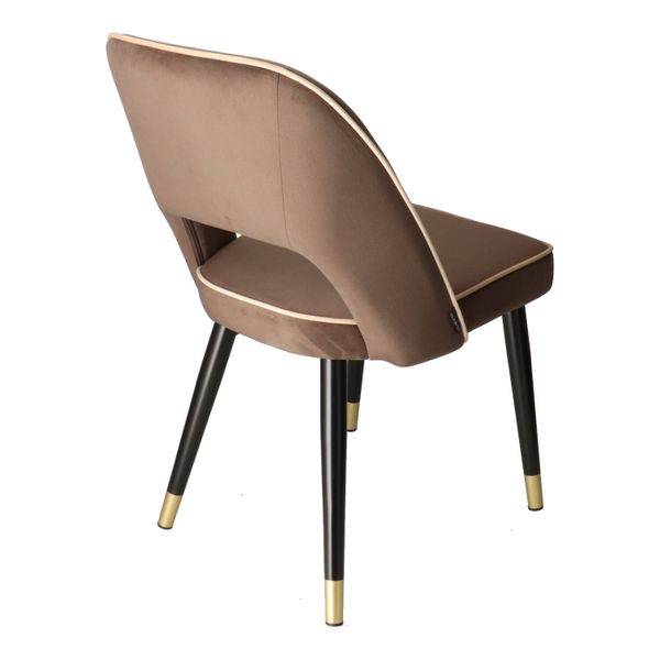 DL FANNY PIP Barna design, elegáns Kárpitos beltéri szék