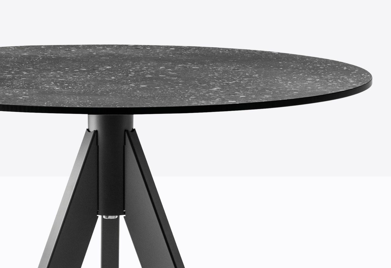 PEDRALI ARK 3 Black design Table base